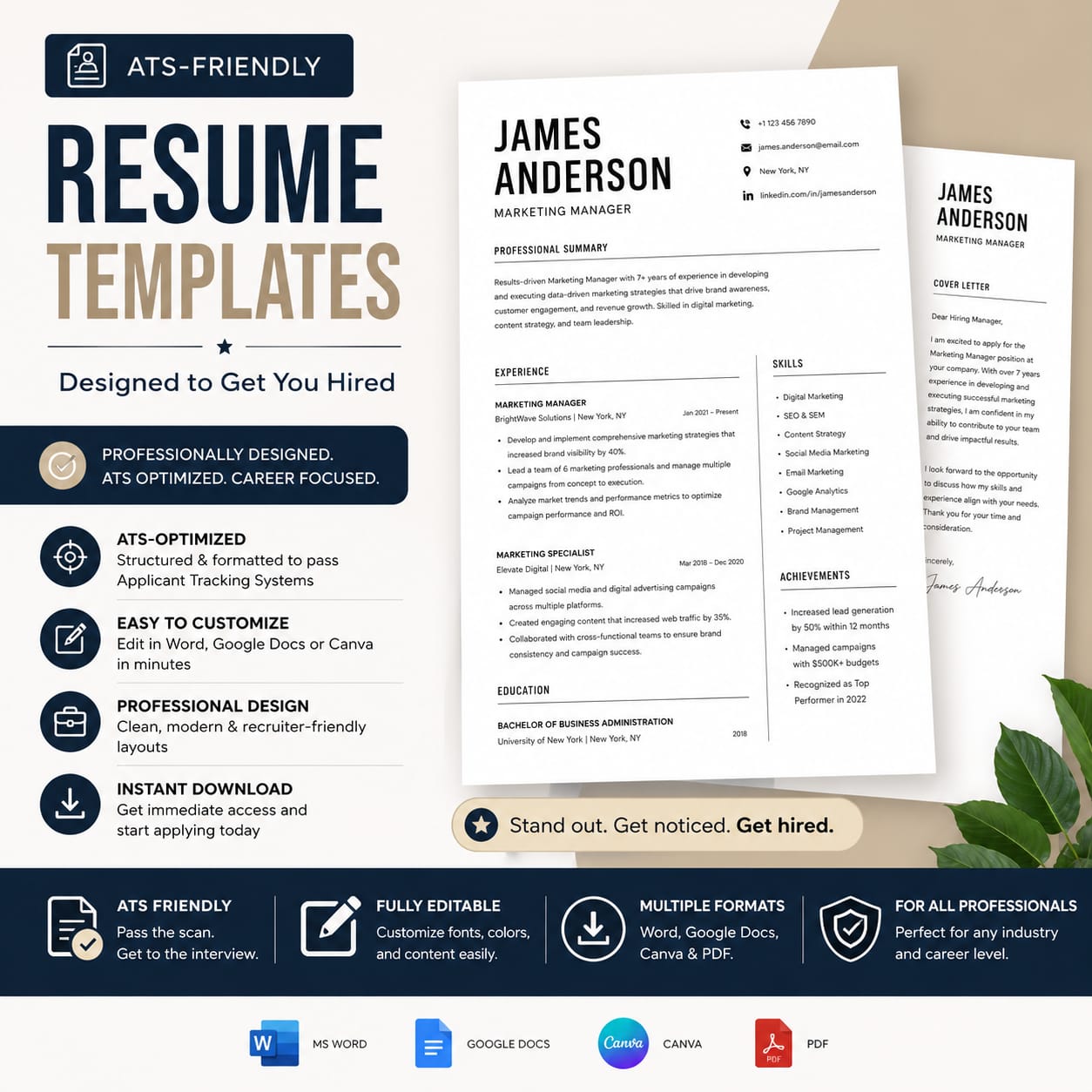 Resume executive